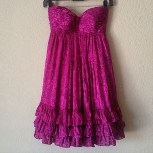 Betsey Johnson Vintage 90's Purple Babydoll Dress